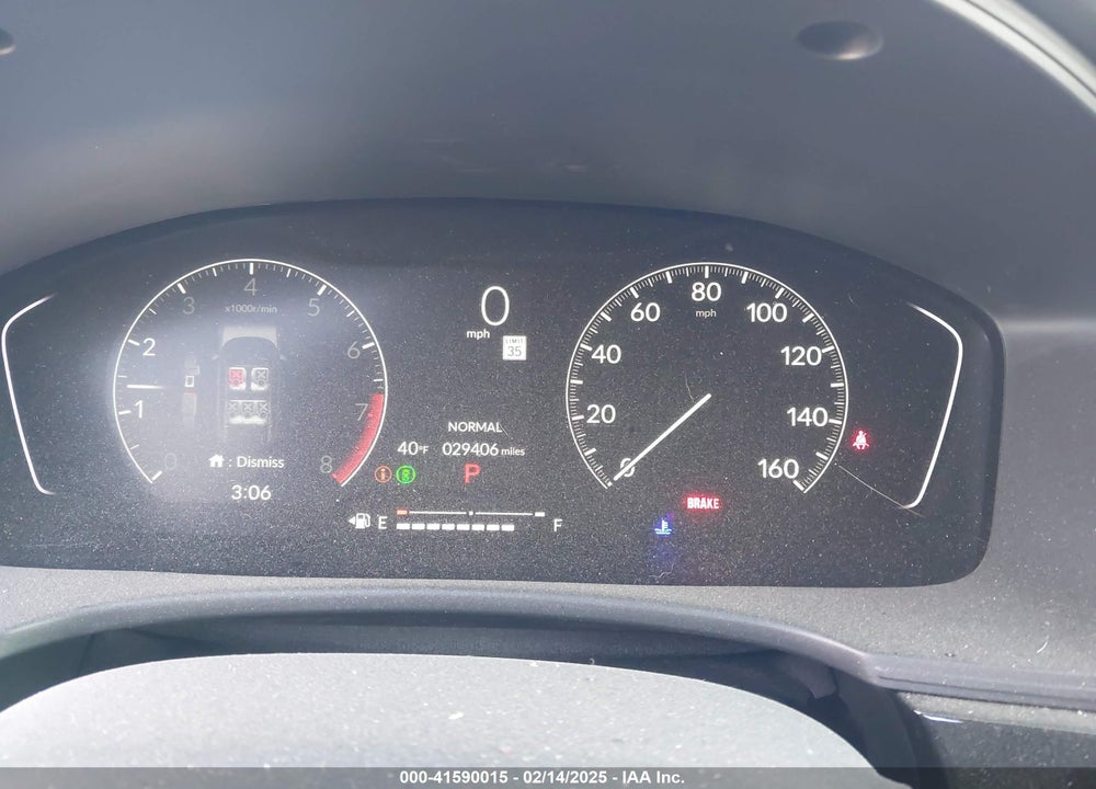 2023 HONDA CIVIC VIN: 19XFL2H80PE016031