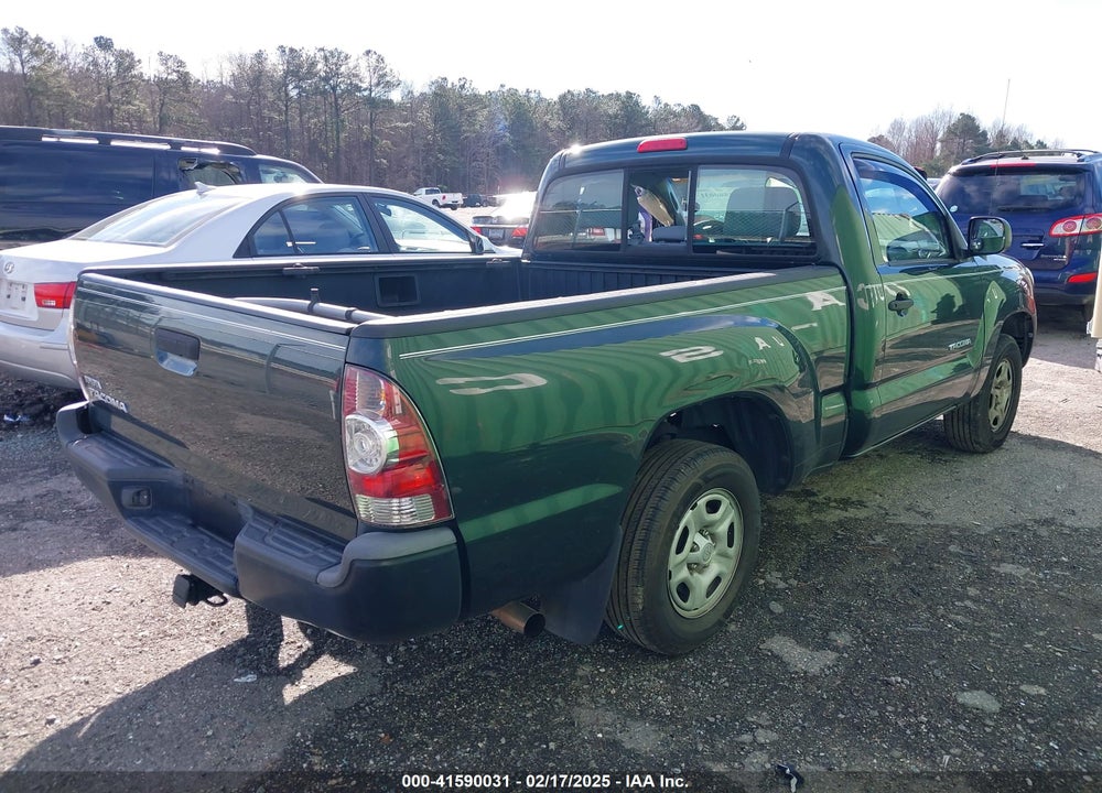 2009 TOYOTA TACOMA VIN: 5TENX22N89Z595442