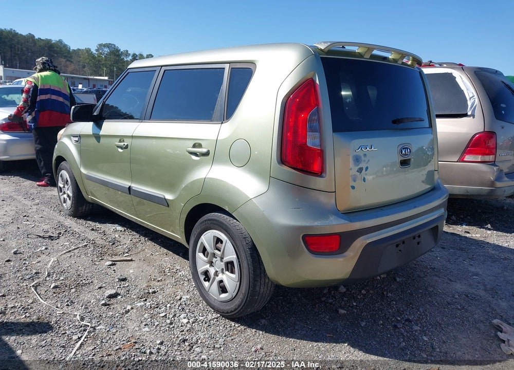 2012 KIA SOUL VIN: KNDJT2A55C7385651