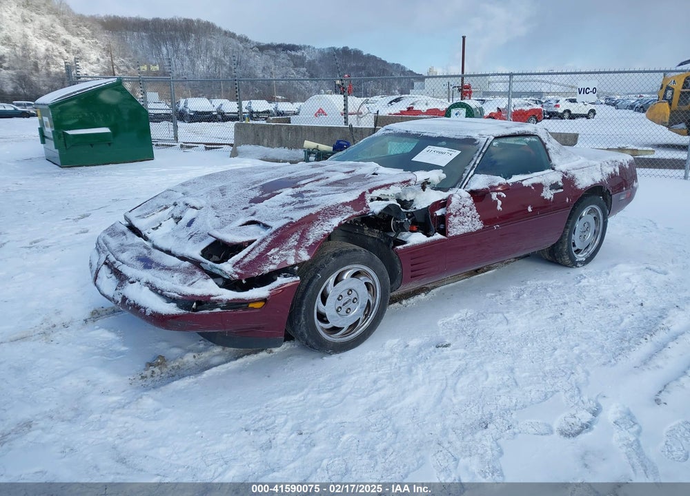 1993 CHEVROLET CORVETTE VIN: 1G1YY33P4P5117205