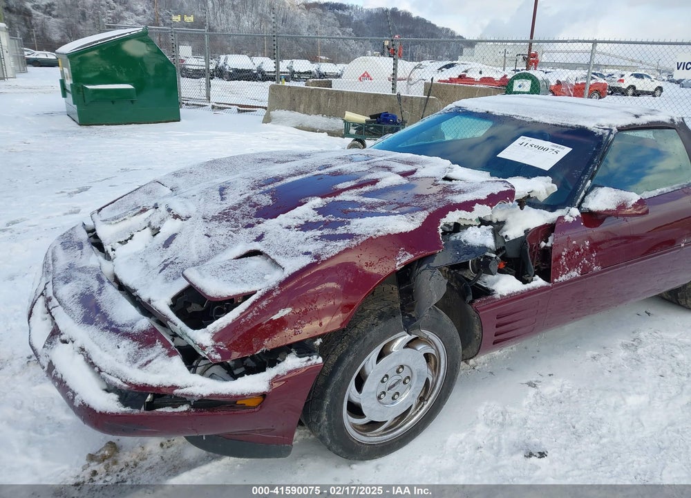 1993 CHEVROLET CORVETTE VIN: 1G1YY33P4P5117205