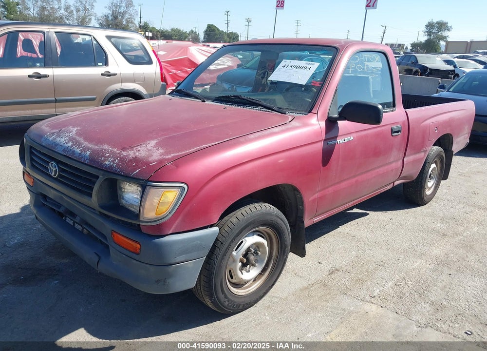 1996 TOYOTA TACOMA VIN: 4TANL42N0TZ110538