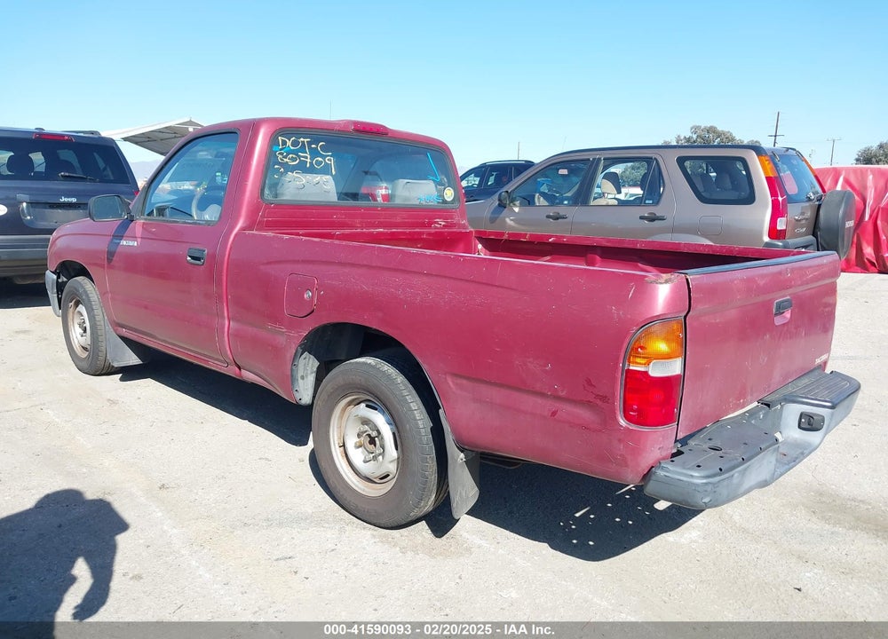 1996 TOYOTA TACOMA VIN: 4TANL42N0TZ110538