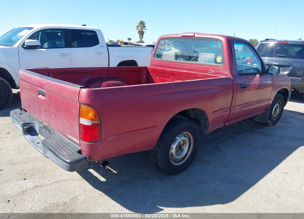 1996 TOYOTA TACOMA VIN: 4TANL42N0TZ110538