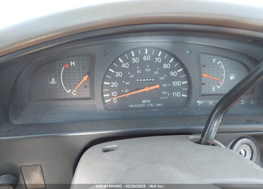 1996 TOYOTA TACOMA VIN: 4TANL42N0TZ110538
