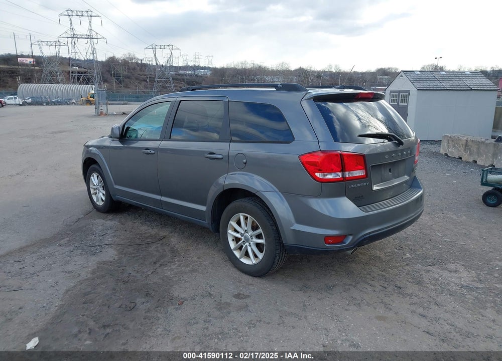 2013 DODGE JOURNEY SXT VIN: 3C4PDCBG9DT660898