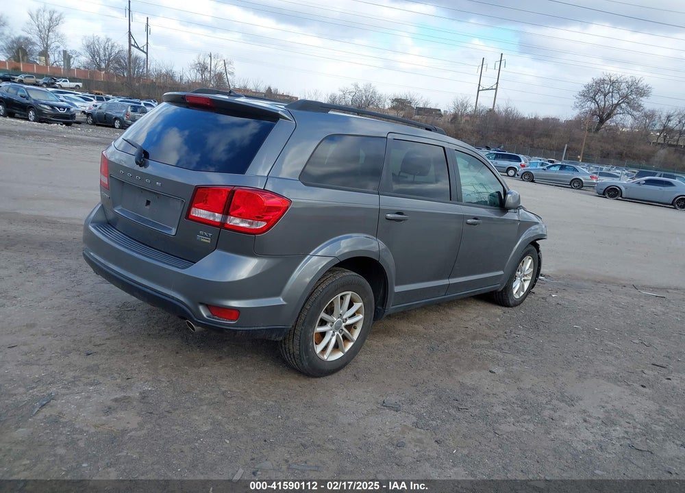 2013 DODGE JOURNEY SXT VIN: 3C4PDCBG9DT660898