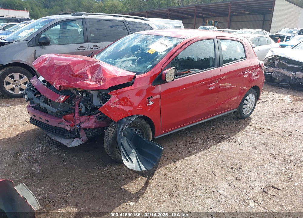 2022 MITSUBISHI MIRAGE VIN: ML32AUHJ2NH003150