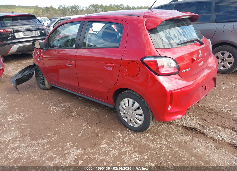 2022 MITSUBISHI MIRAGE VIN: ML32AUHJ2NH003150
