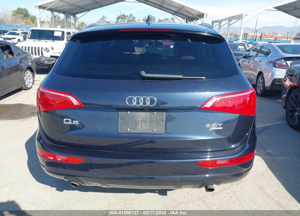 2012 AUDI Q5 VIN: WA1LFAFP9CA106493