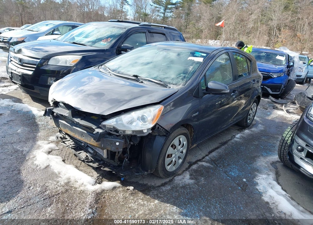 2012 TOYOTA PRIUS C VIN: JTDKDTB31C1506716