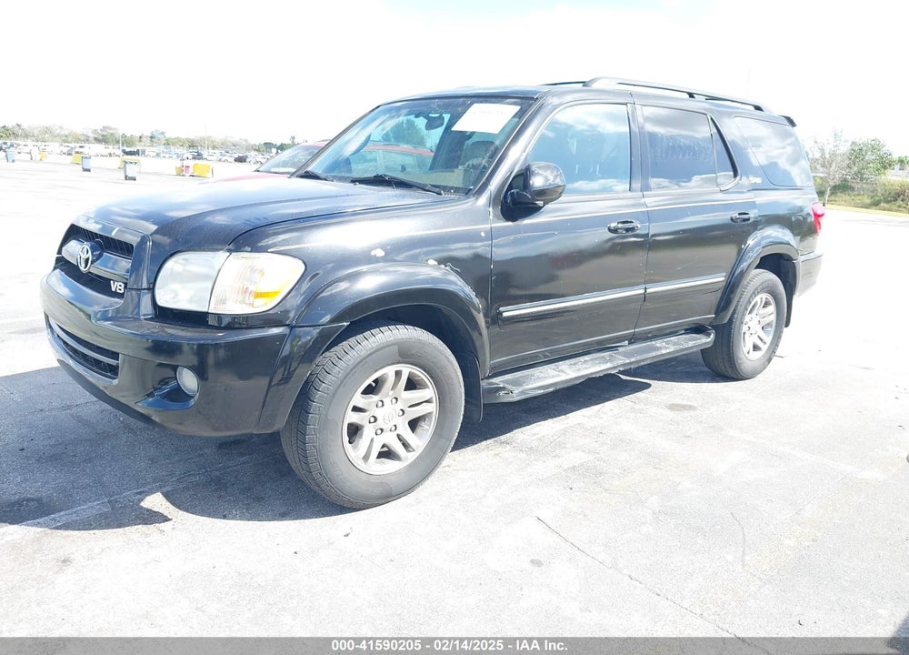 2007 TOYOTA SEQUOIA SR5 V8 VIN: 5TDZT34A07S296292