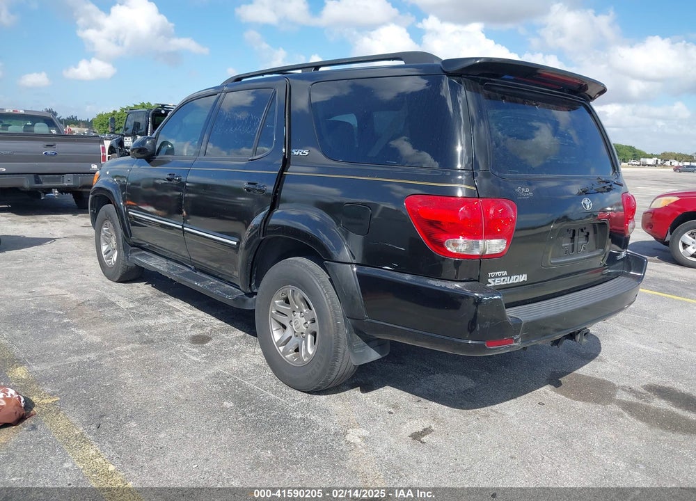2007 TOYOTA SEQUOIA SR5 V8 VIN: 5TDZT34A07S296292
