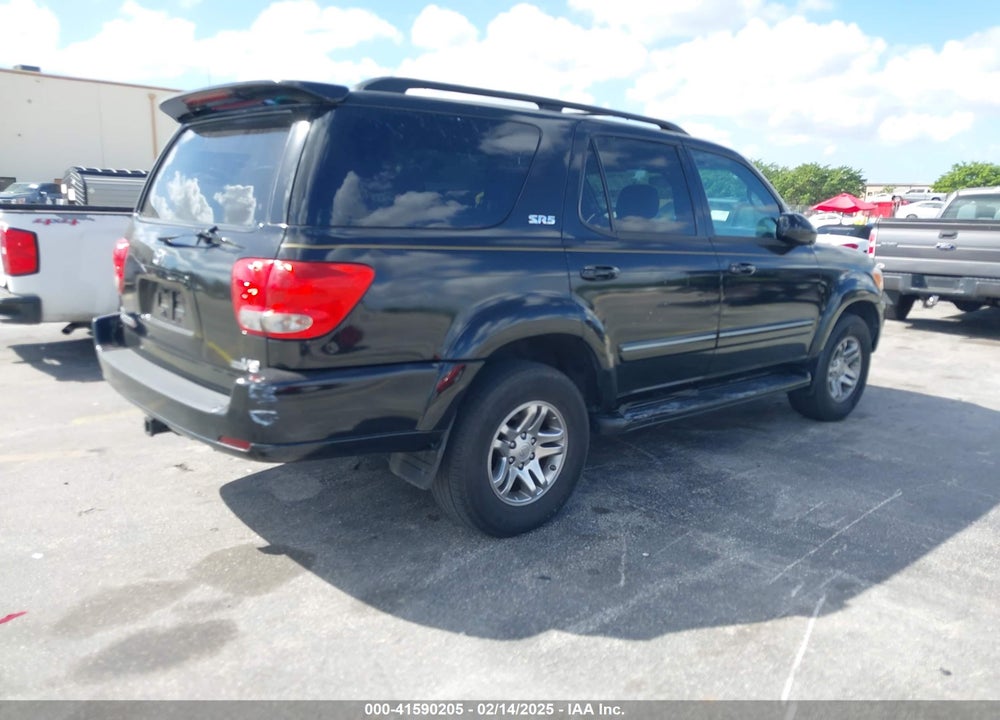 2007 TOYOTA SEQUOIA SR5 V8 VIN: 5TDZT34A07S296292