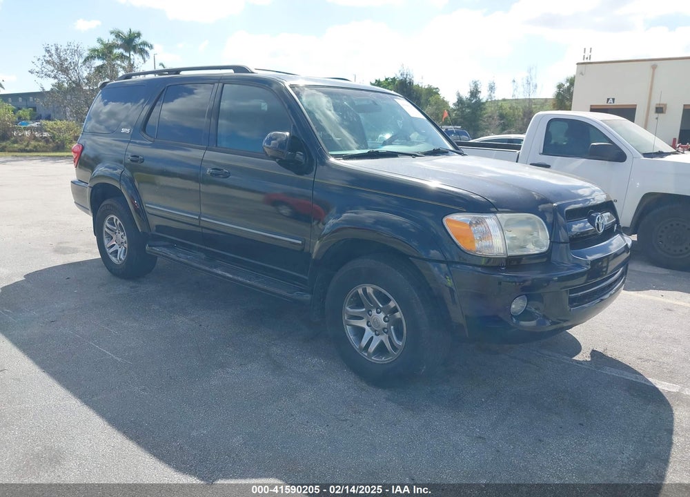 2007 TOYOTA SEQUOIA SR5 V8 VIN: 5TDZT34A07S296292