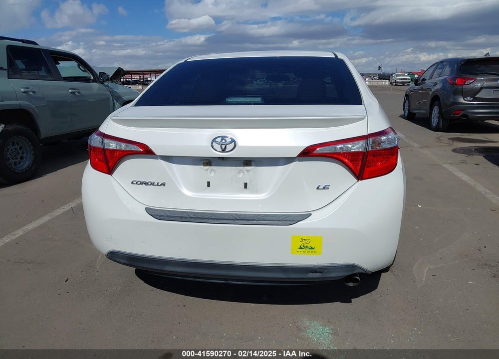 2014 TOYOTA COROLLA VIN: 5YFBPRHE1EP041257