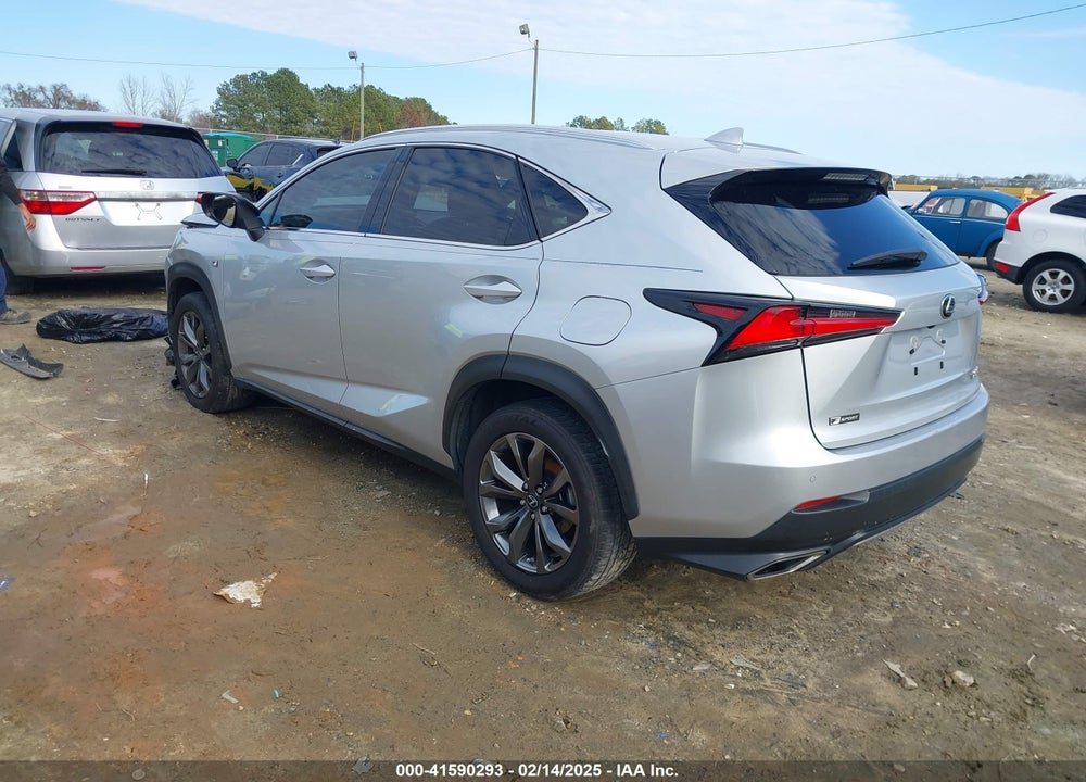 2018 LEXUS NX 300 VIN: JTJYARBZXJ2105891