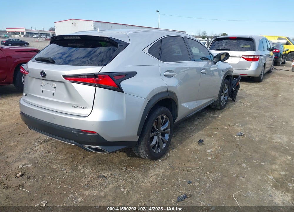 2018 LEXUS NX 300 VIN: JTJYARBZXJ2105891