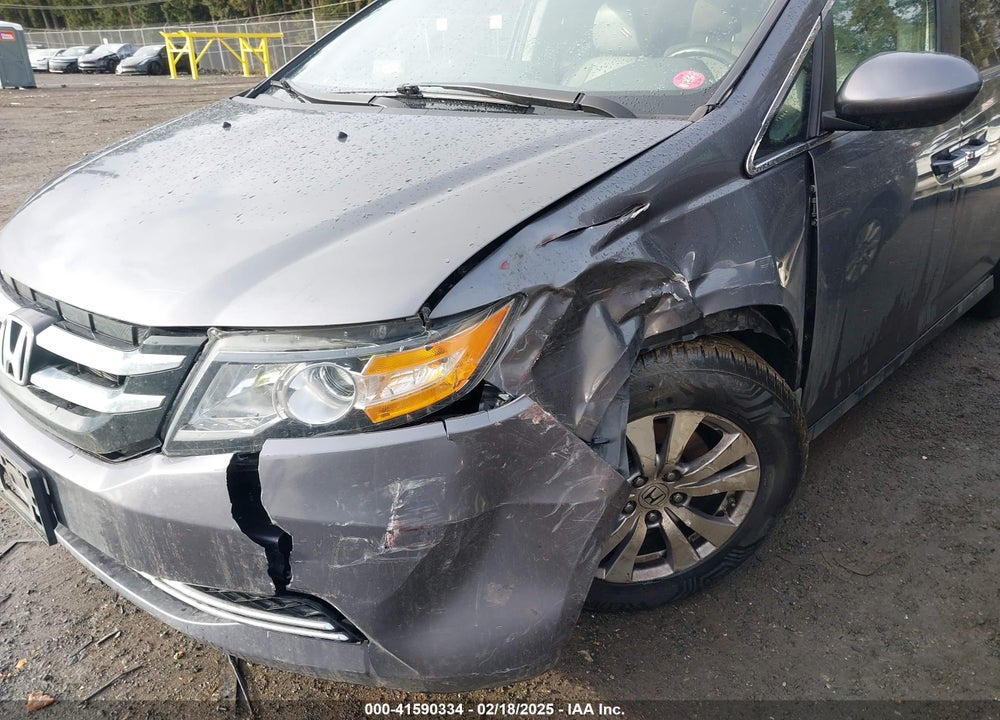 2016 HONDA ODYSSEY EX-L VIN: 5FNRL5H66GB017062