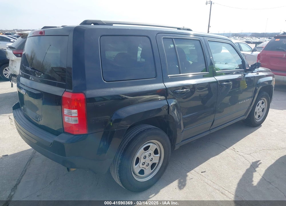 2016 JEEP PATRIOT SPORT VIN: 1C4NJPBA1GD513004