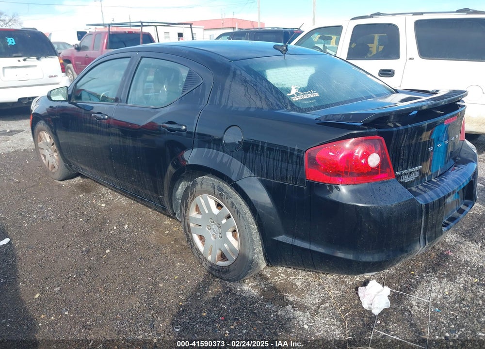 2013 DODGE AVENGER VIN: 1C3CDZAB1DN517973