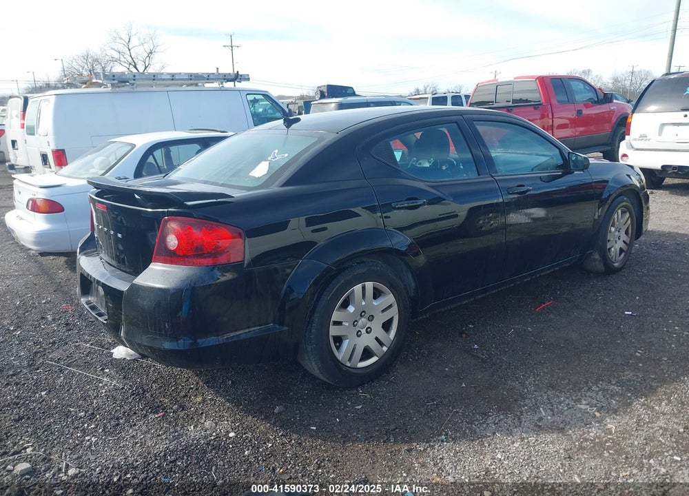 2013 DODGE AVENGER VIN: 1C3CDZAB1DN517973