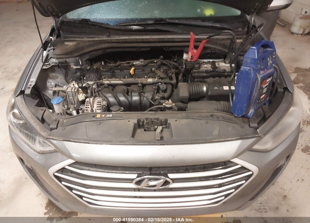 2018 HYUNDAI ELANTRA VIN: KMHD84LF2JU553580