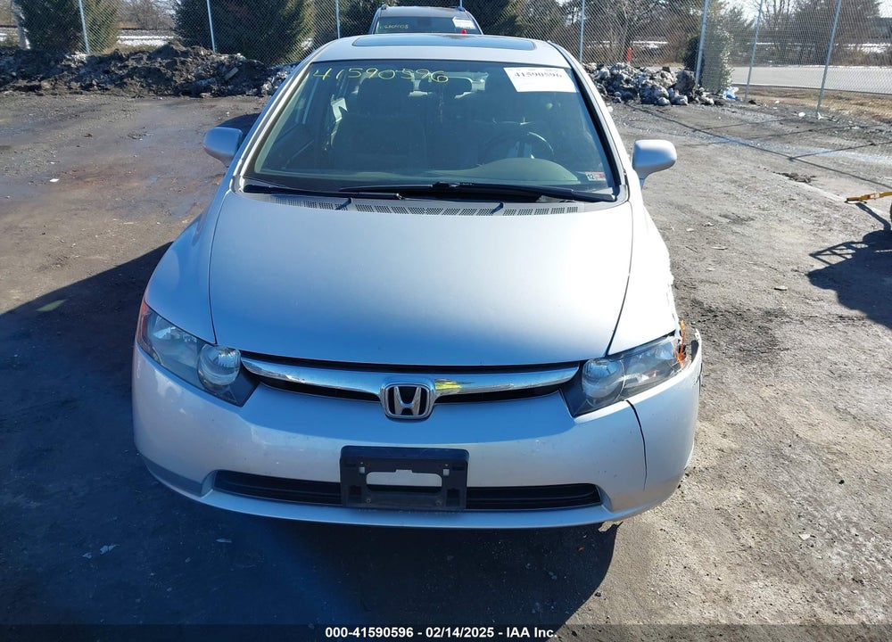 2007 HONDA CIVIC EX VIN: 1HGFA16867L106327