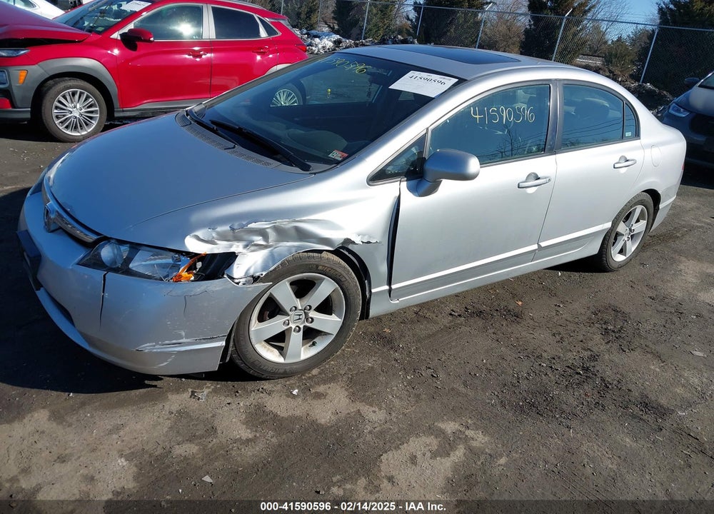 2007 HONDA CIVIC EX VIN: 1HGFA16867L106327