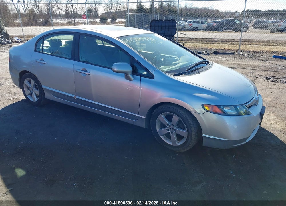 2007 HONDA CIVIC EX VIN: 1HGFA16867L106327