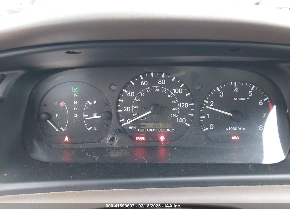 1997 TOYOTA CAMRY XLE V6 VIN: 4T1BF22KXVU039417