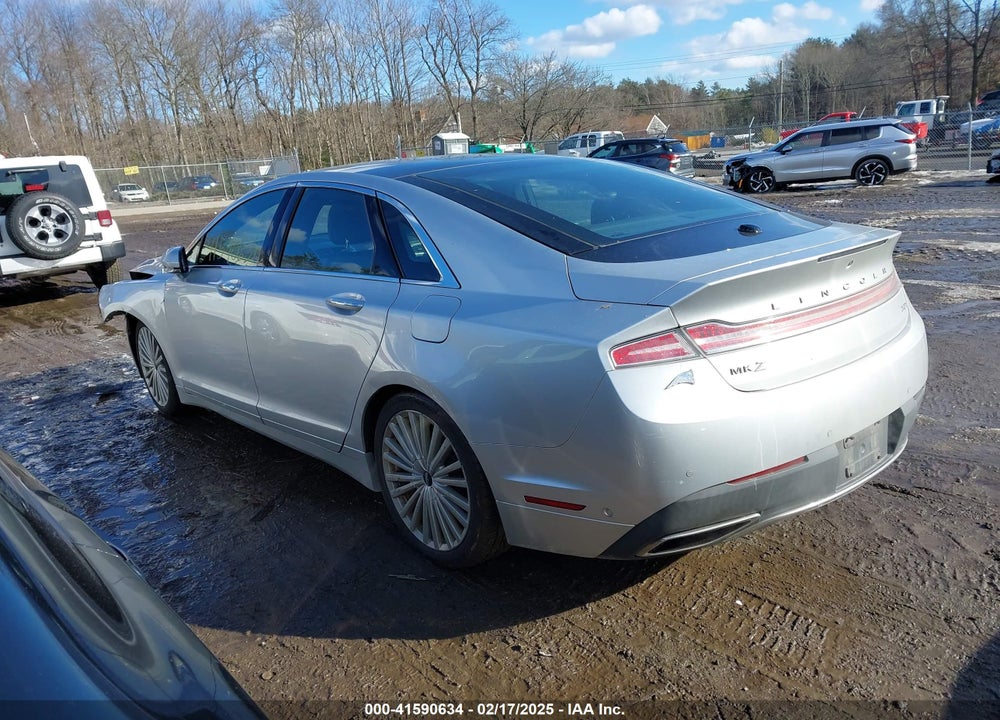 2017 LINCOLN MKZ HYBRID VIN: 3LN6L5MU4HR631269