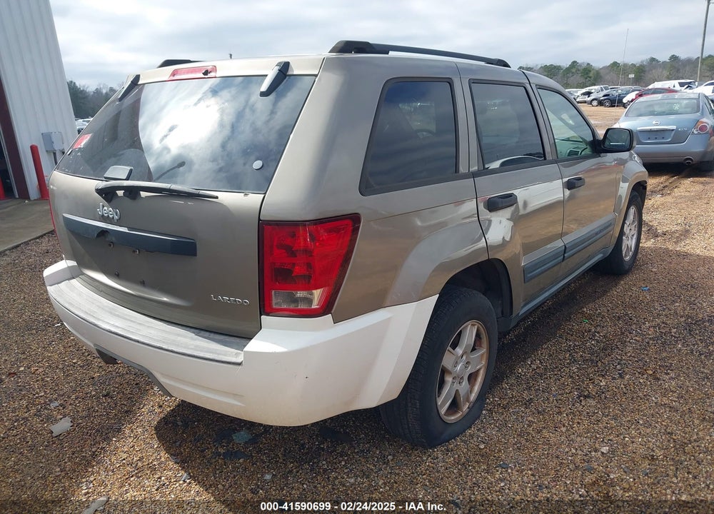2005 JEEP GRAND CHEROKEE LAREDO VIN: 1J4GS48KX5C663386