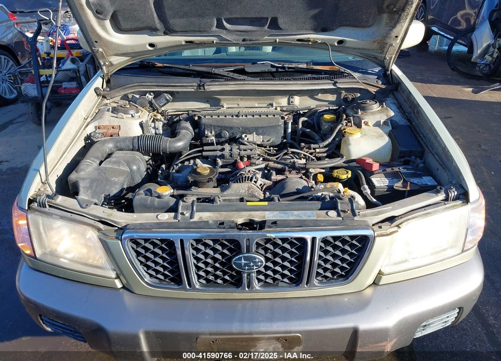 2002 SUBARU FORESTER S VIN: JF1SF65562H707225