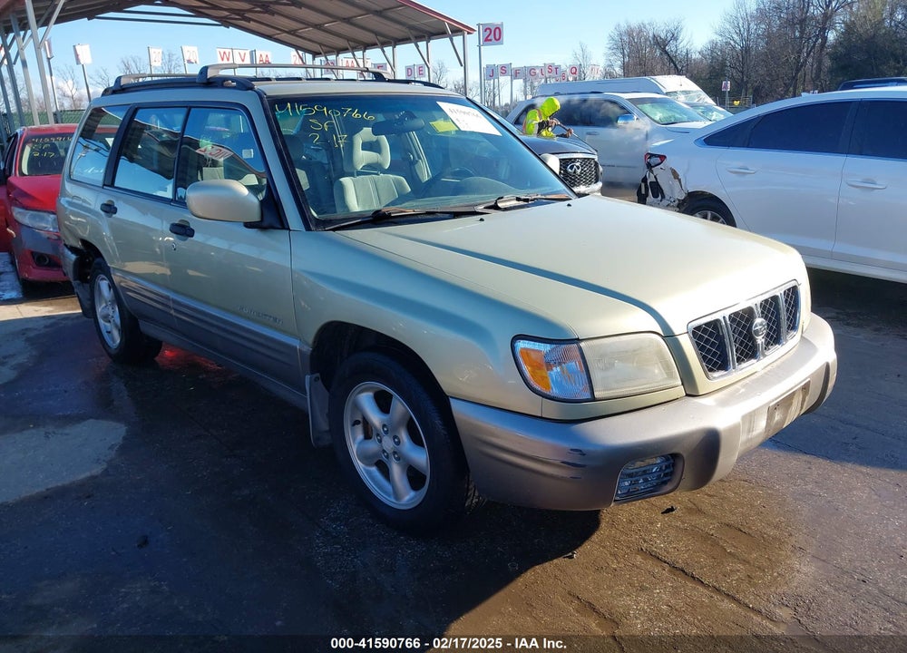 2002 SUBARU FORESTER S VIN: JF1SF65562H707225