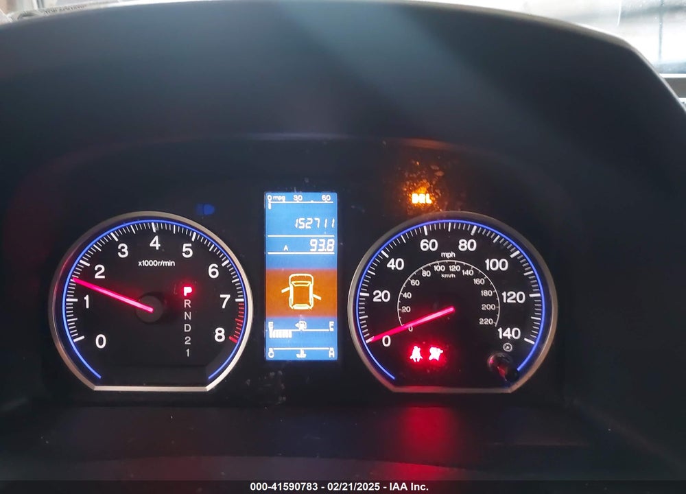2011 HONDA CR-V LX VIN: 5J6RE3H30BL033410