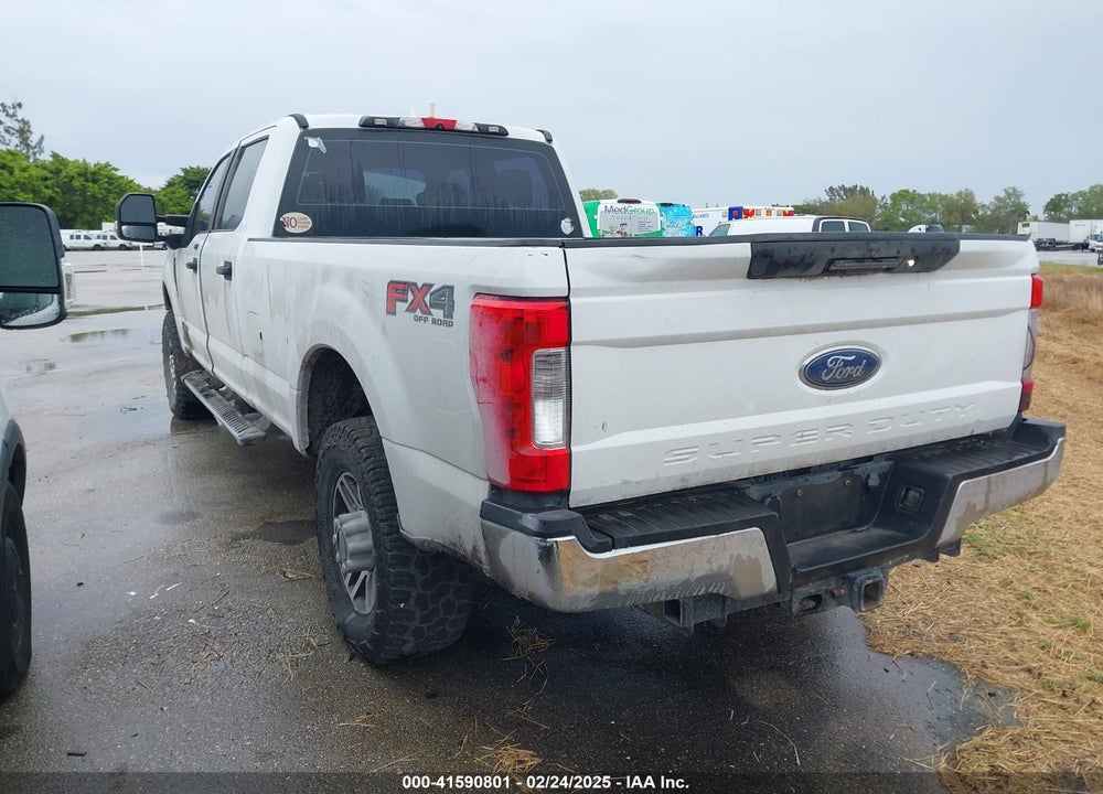 2017 FORD F250 VIN: 1FT7W2BTXHEE86542