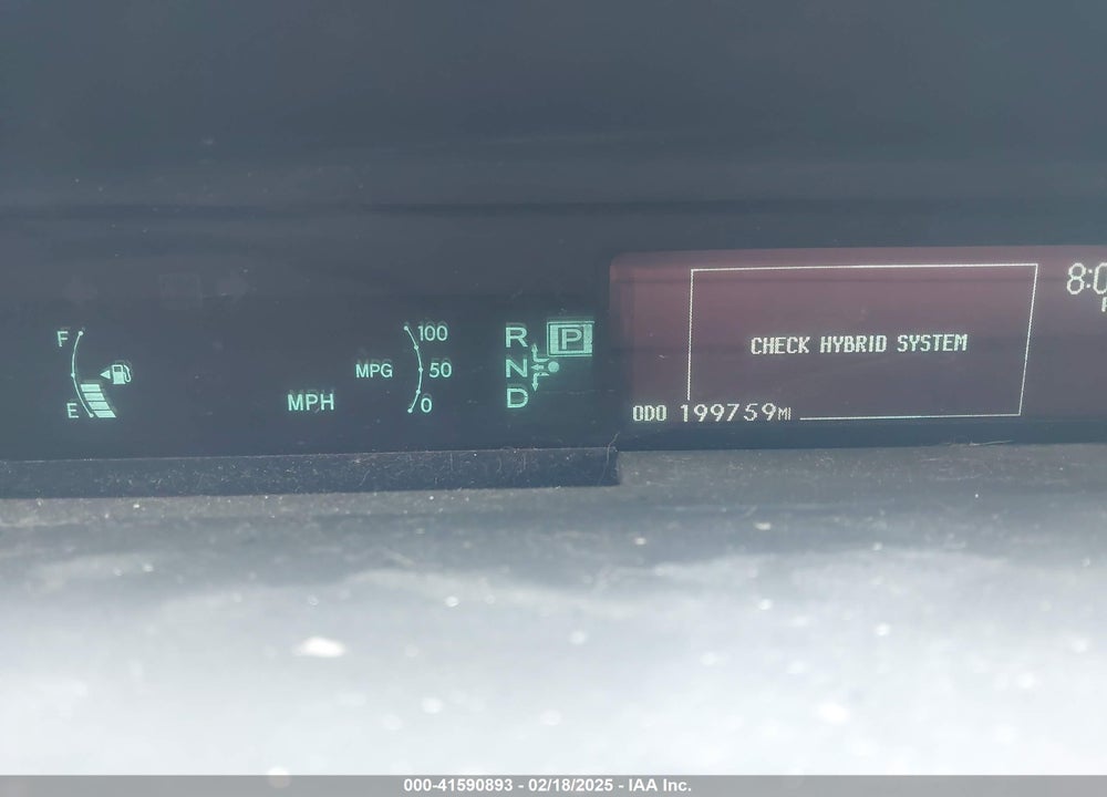 2010 TOYOTA PRIUS II VIN: JTDKN3DU5A0209888