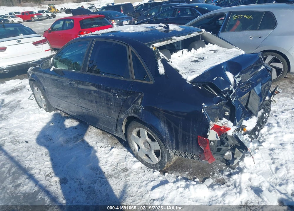2004 AUDI A4 VIN: WAULC68E14A287000