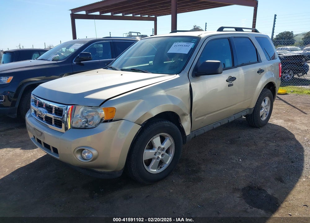 2010 FORD ESCAPE XLT VIN: 1FMCU0DGXAKA93880