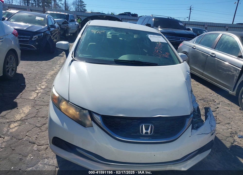 2014 HONDA CIVIC VIN: 2HGFB2F58EH507445