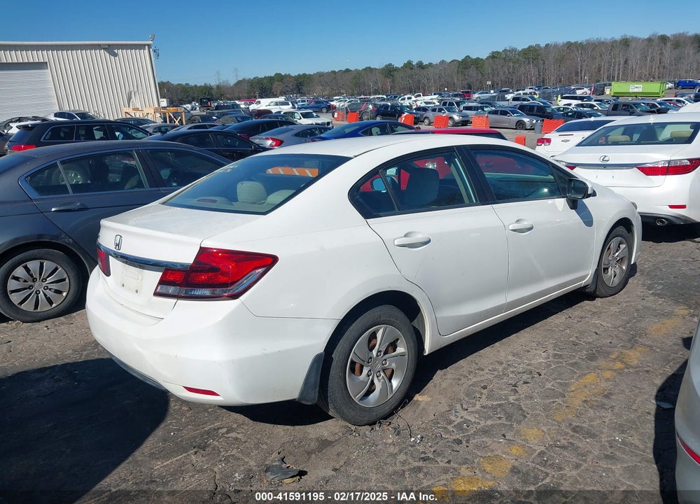 2014 HONDA CIVIC VIN: 2HGFB2F58EH507445