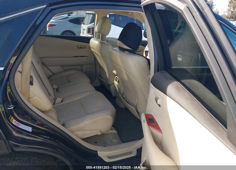 2010 LEXUS RX 350 VIN: 2T2ZK1BA6AC004599