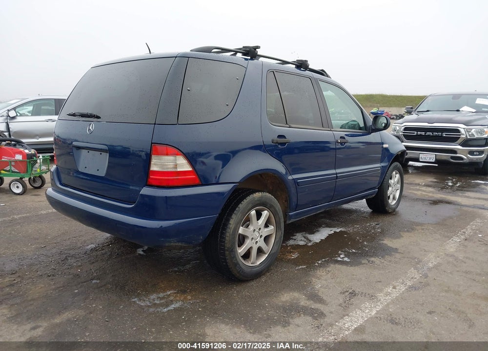 2000 MERCEDES-BENZ ML 430 VIN: 4JGAB72E1YA198542