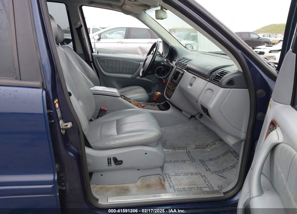2000 MERCEDES-BENZ ML 430 VIN: 4JGAB72E1YA198542