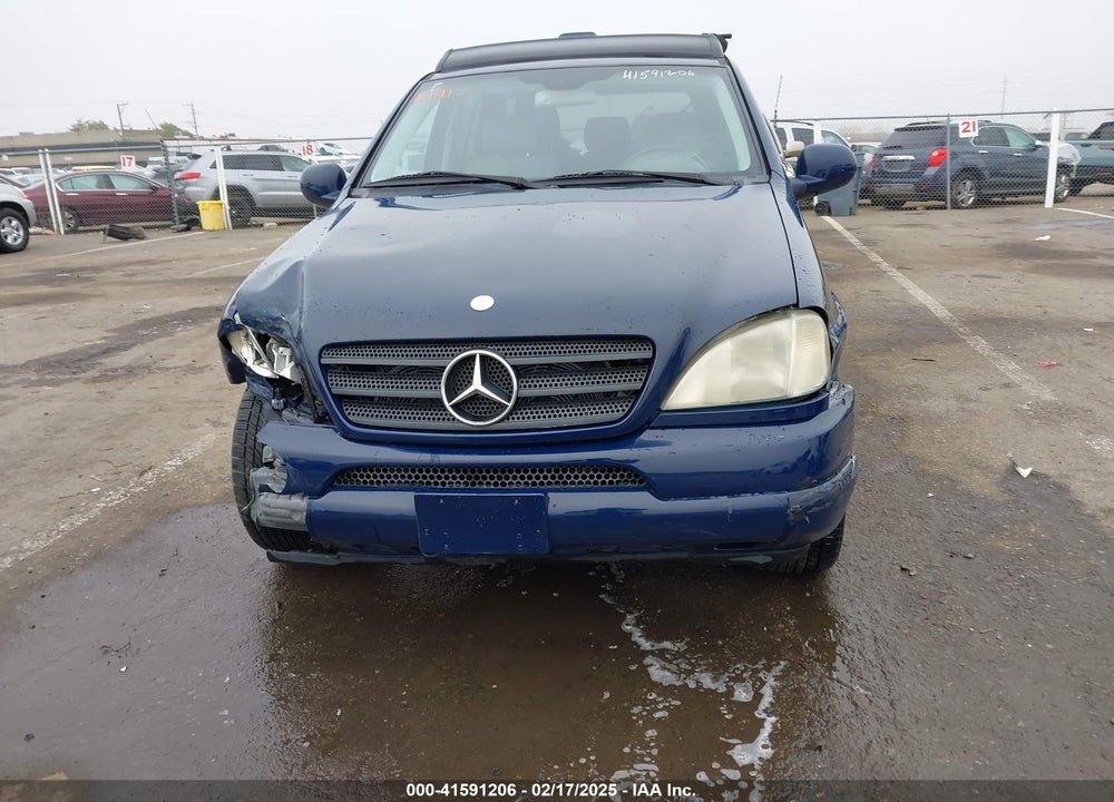 2000 MERCEDES-BENZ ML 430 VIN: 4JGAB72E1YA198542