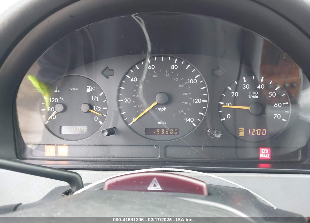 2000 MERCEDES-BENZ ML 430 VIN: 4JGAB72E1YA198542