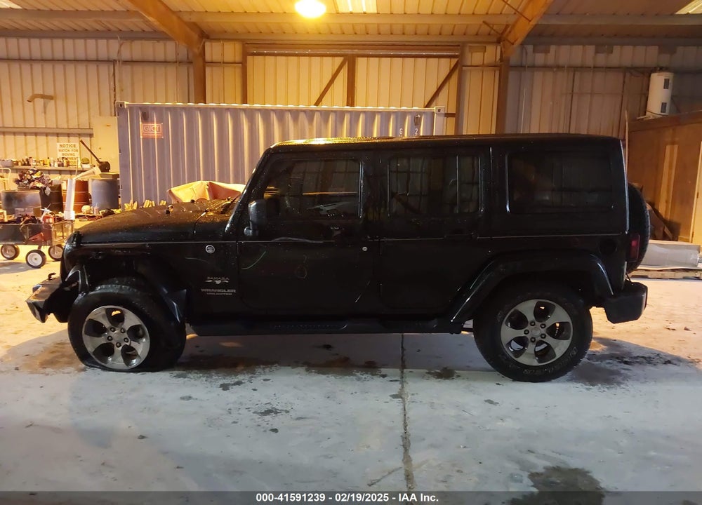 2017 JEEP WRANGLER UNLIMITED SAHARA 4X4 VIN: 1C4BJWEGXHL752085