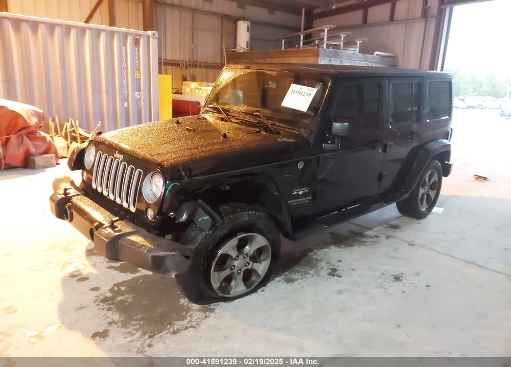 2017 JEEP WRANGLER UNLIMITED SAHARA 4X4 VIN: 1C4BJWEGXHL752085