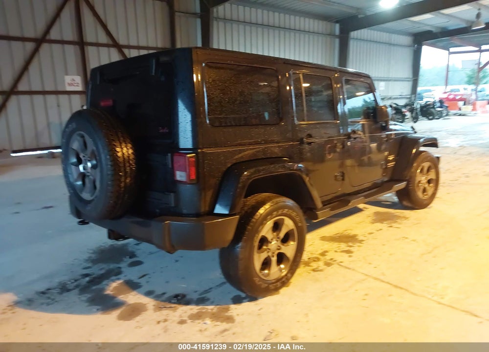 2017 JEEP WRANGLER UNLIMITED SAHARA 4X4 VIN: 1C4BJWEGXHL752085